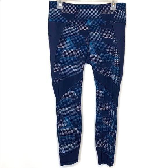 Athleta Pants - Athleta Blue Workout Leggings Size L